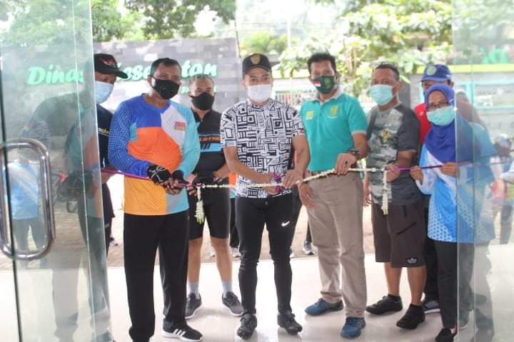 Danrem 073/MKT Kolonel Inf Ari Yulianto .S.I.P Hadiri Peresmian Gedung Kesehatan Kota Salatiga